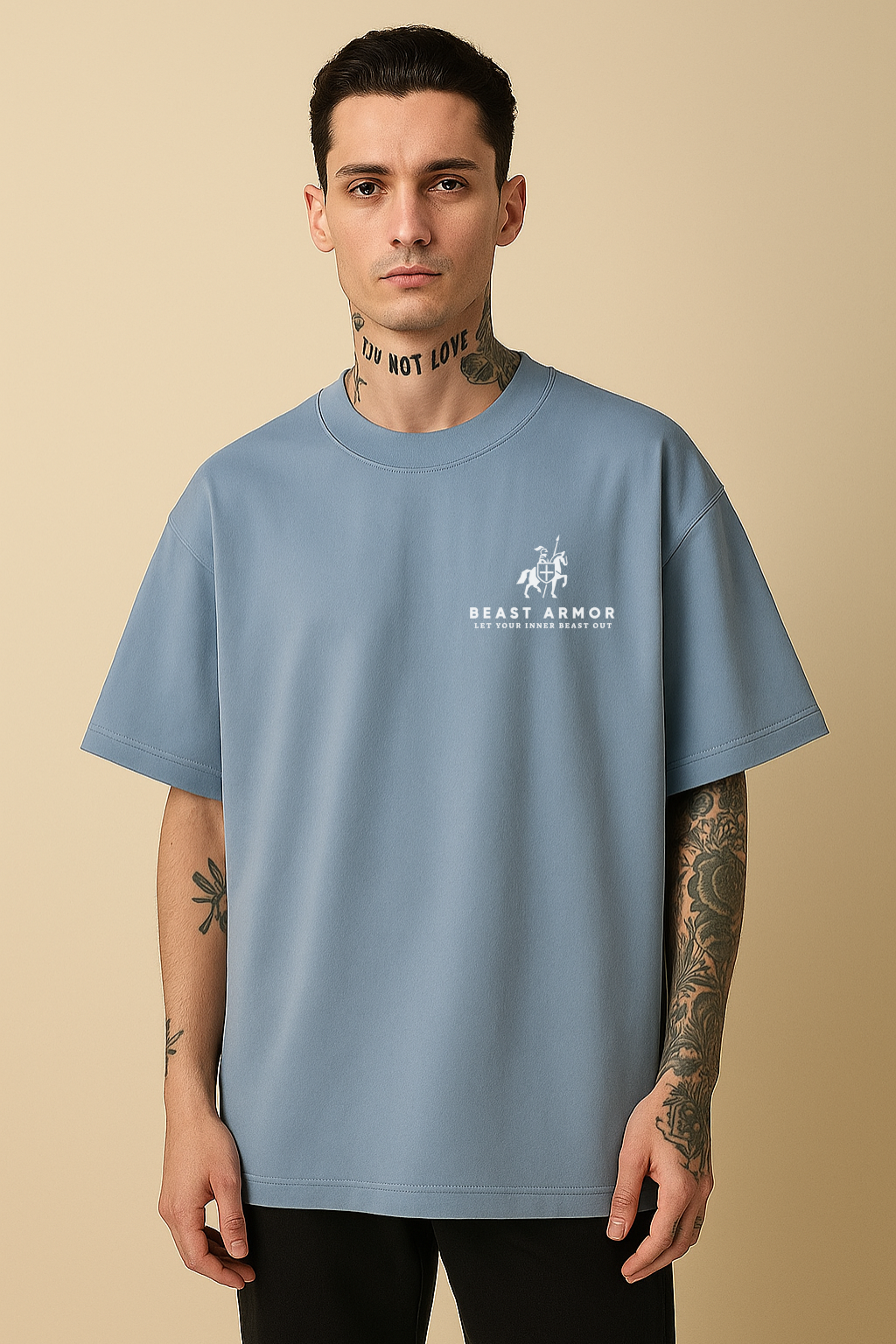 BEAST ARMOR CORE - PARA BELLUM OVERSIZE T-SHIRT